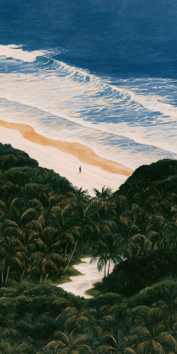Paperoidd's tweet photo. Tropical Escape
High res link in bio https://t.co/LqRE28V3WE
