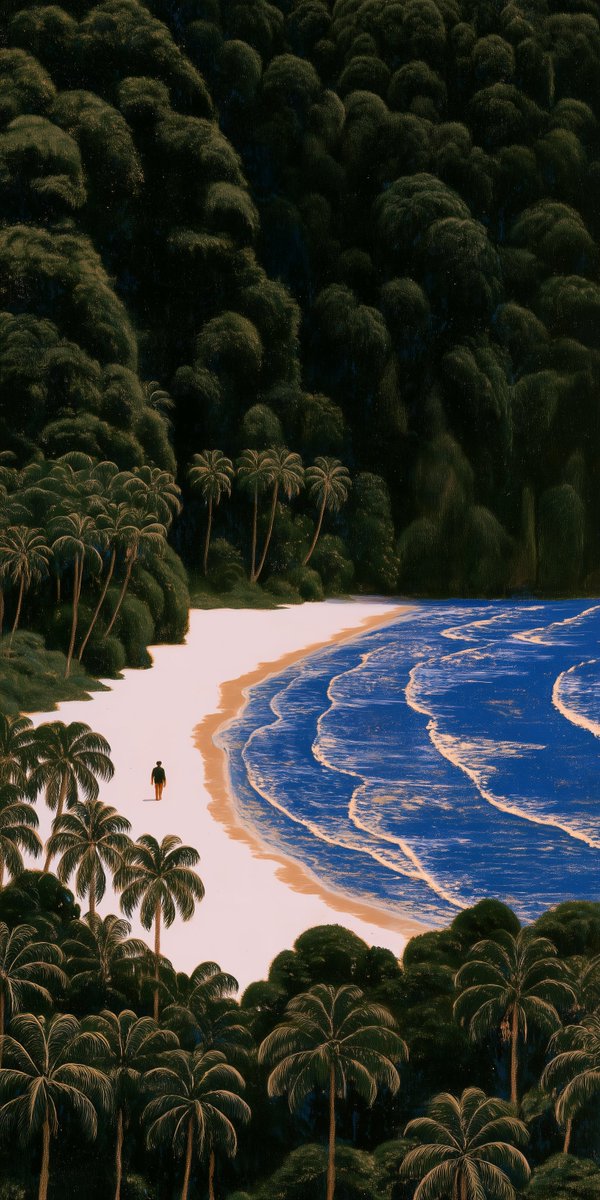 Paperoidd's tweet photo. Tropical Escape
High res link in bio https://t.co/LqRE28V3WE