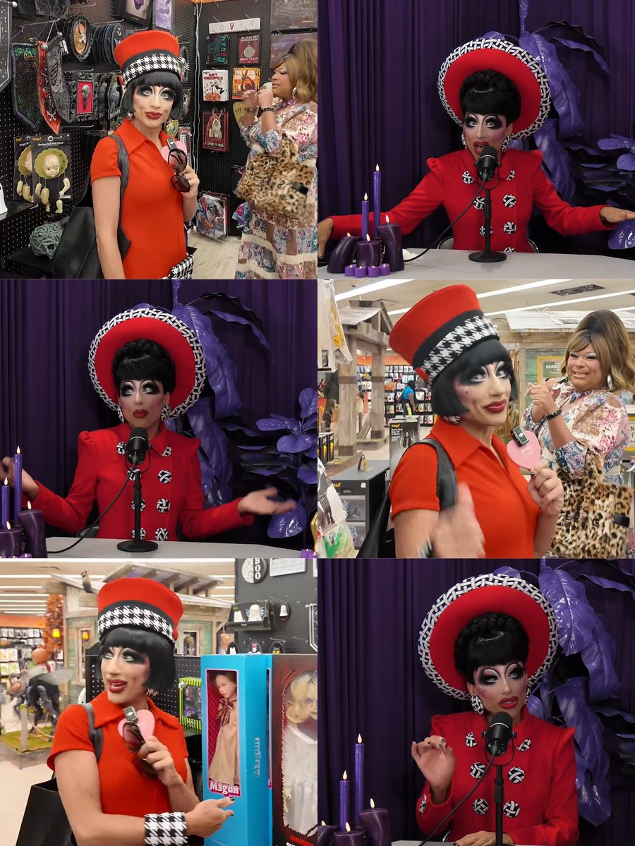 pandebianca's tweet photo. A podcast and a vlog!!! ❤️
The clown is really back 
@TheBiancaDelRio ! 🤡💋 https://t.co/BpEqmf8WL3