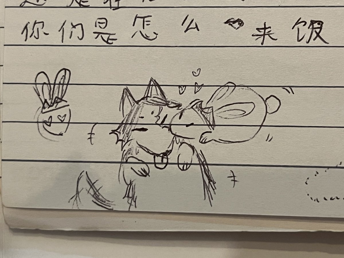 nortmikelovebot's tweet photo. I like to doodle them as animals when im bored in class #nortmike https://t.co/AP7OxM0Qmi