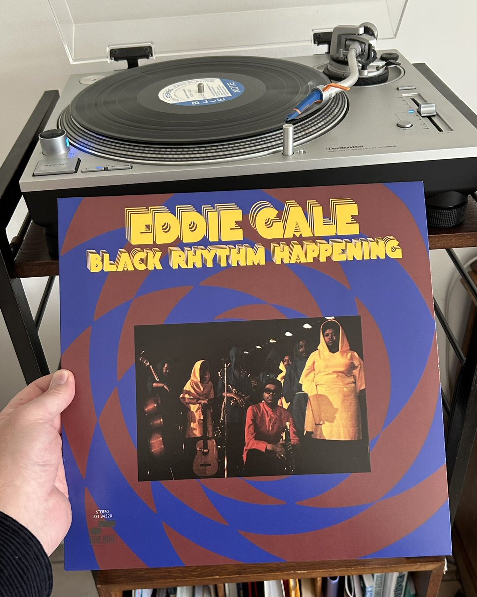 TheHomeCurrent's tweet photo. Eddie Gale’s Black Rhythm Happening @bluenoterecords lifting the spirit today https://t.co/WfZCMUV3Sn