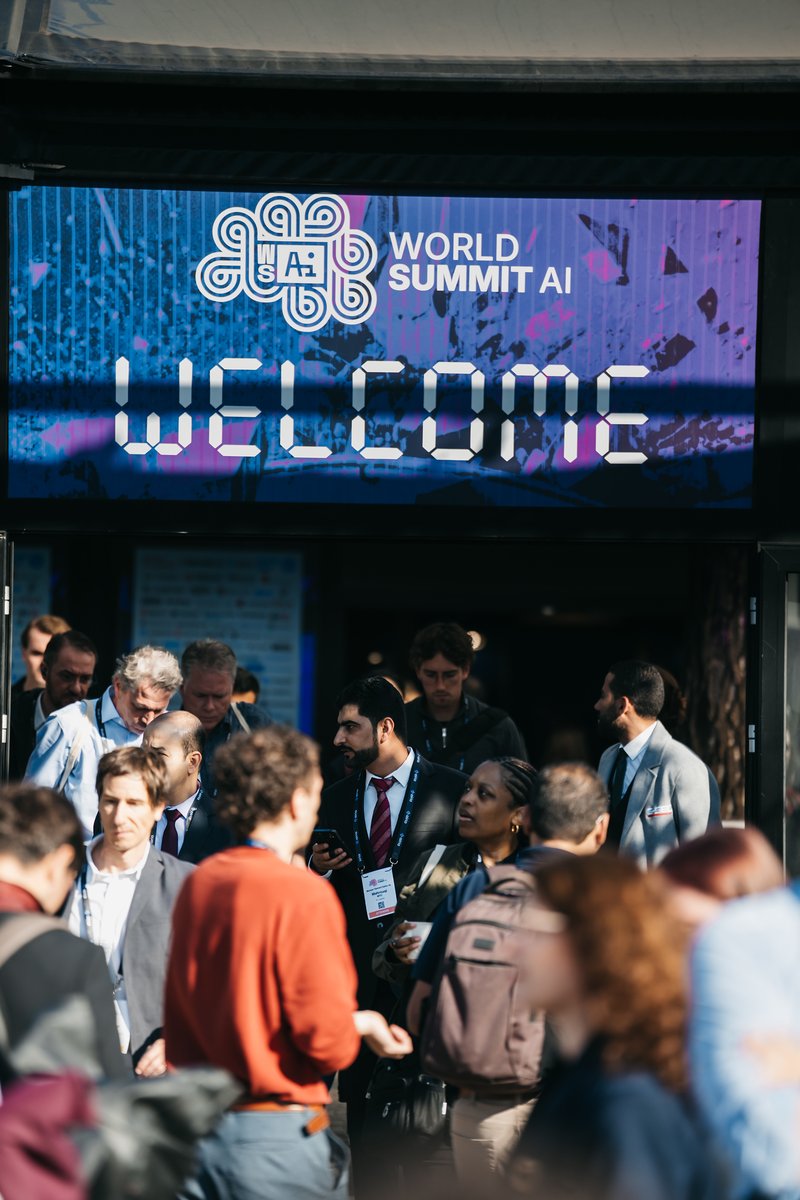 WorldSummitAI's tweet photo. 💜 TWO WEEKS AGO, AT THIS VERY MOMENT…

We were opening the doors to Day 1 of the 10th Anniversary of World Summit AI Amsterdam. 🚀

The excitement was building. The Main Stage was filling up. Thousands of brilliant minds from across the globe were coming together, ready for two days of groundbreaking ideas, bold conversations and unforgettable experiences.

From Audrey Tang giving WSAI a whole new meaning — We. Steer. AI. — to packed sessions, cutting-edge innovations, incredible connections and, of course, those dancing robots that stole the show. 🤖

And the best part? We're already looking ahead to what's next. 👀

Two cities. Two global gatherings. One incredible AI community.

🎟️ Super Early Bird tickets for BOTH events are available now! Secure your place at our lowest available rates before prices increase.

World Summit AI Amsterdam returns on 6–7 October 2027.
Amsterdam: https://t.co/WPFTgzTBjy

World Summit AI Americas returns to Montréal on 7–8 April 2027.
Montréal: https://t.co/SBYsuGnzQL

The countdown to 2027 has already begun. Will we see you there? 💜

#WorldSummitAI #WSAI #WorldSummitAIAmericas #AI #ArtificialIntelligence #Amsterdam #Montreal