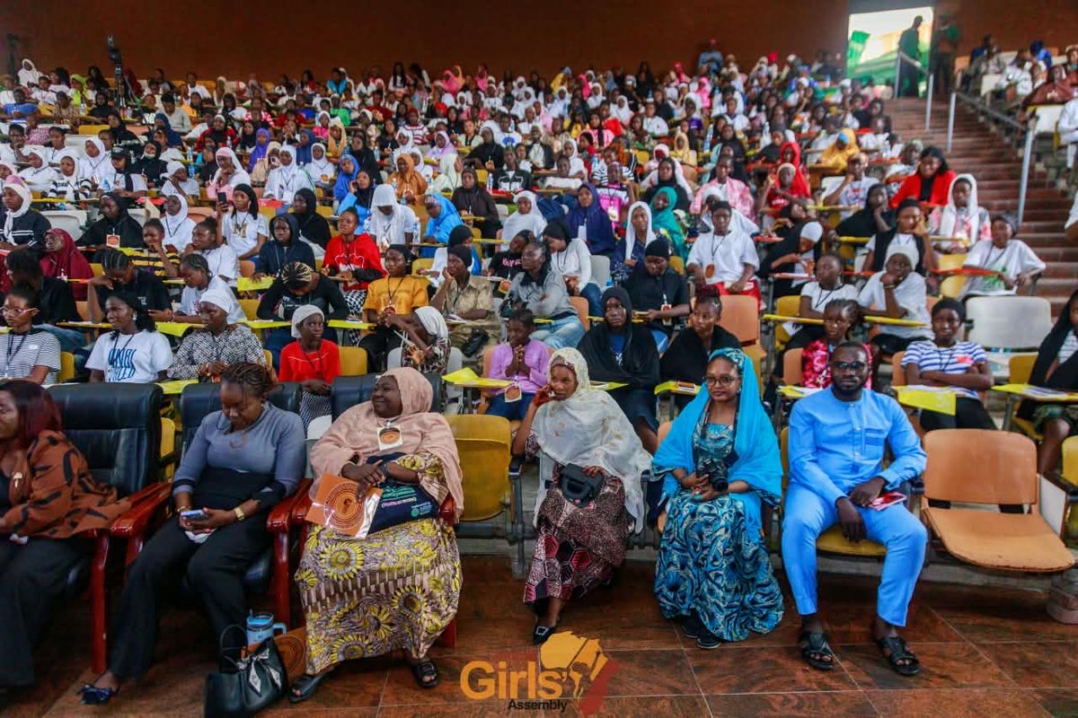 AfricanGirlsA's tweet photo. Girls spoke, and the room listened. That was the African Girls' Assembly in one line.

Thank you to every speaker who shared their story plainly, to every girl who showed up and spoke, and to everyone who worked to make the day happen. 

Picture highlights https://t.co/cjI5WjXAGl