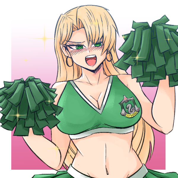 SirScull's tweet photo. Shoutout to the generous wizards for requesting Malfoid in cheerleader outfits. 
#MalfoidArt https://t.co/PuvORX4lLR