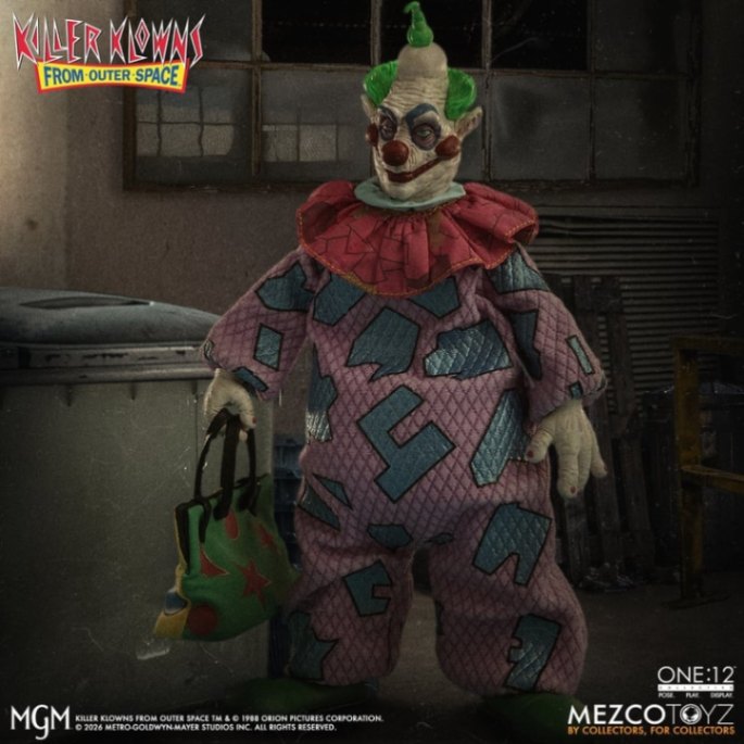BombusbeeNet's tweet photo. 🔥 Pre-order Available Now

Mezco One:12 Collective Killer Klowns from Outer Space Jumbo

⏰ Preorder Deadline: Nov 13, 2026 📦 Release: Sep 2027
Place your order before the cutoff date.

Preorder link 
https://t.co/xoHEbNfOSC

#Mezco #One12Collective #KillerKlowns #JumboKlown #FigureCollection
