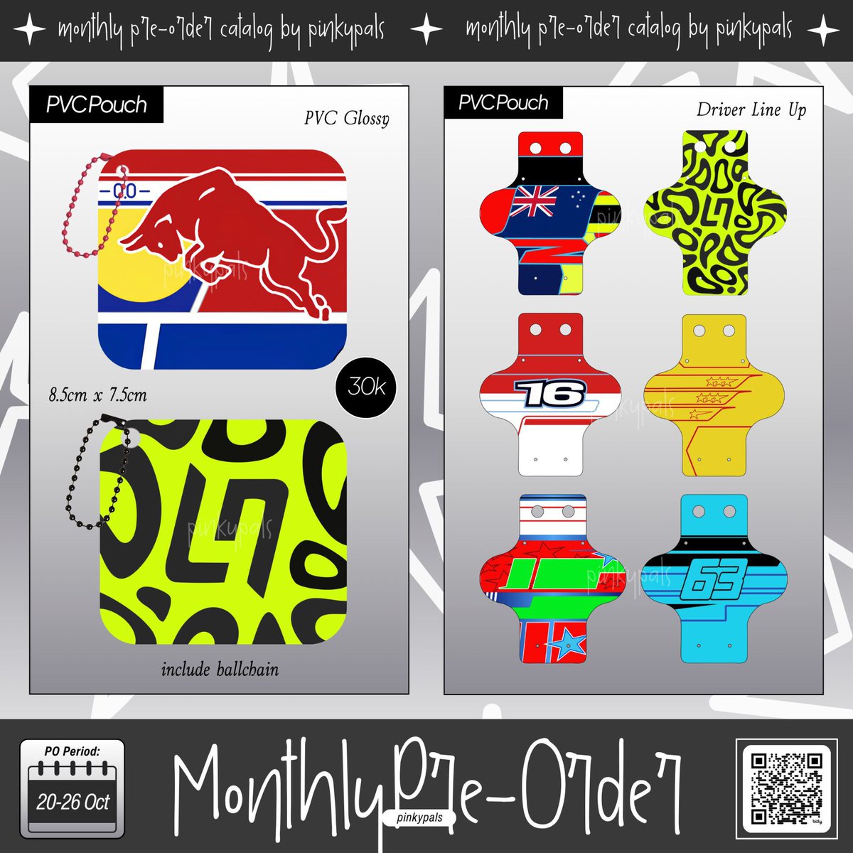 dividedfor's tweet photo. [🇲🇾MY GO] October Pre-Order (F1 fanmerch) by @ljnsky

💰RM3~RM12 
📆~ 26 Oct, 6pm   
✅ No second payment

➡️ https://t.co/lq85Py6J1u

#dividedforGO https://t.co/4eUQxwqv7x