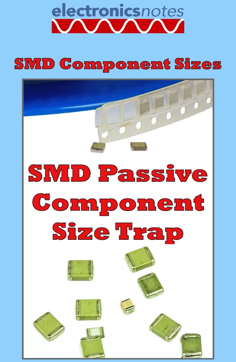 ElecNotes's tweet photo. Have you ever encounter the SMD passive component size trap.

It could wreck your next project, so watch my latest TIikTok video so you don't fall into it.

Watch now: https://t.co/PbsIzZDCJj https://t.co/yB2d56z5kK