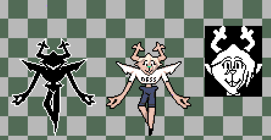 Creative_Name65's tweet photo. have we ever considered that maybe dess just looked like That
#DELTARUNE https://t.co/kDPfWAqFfg