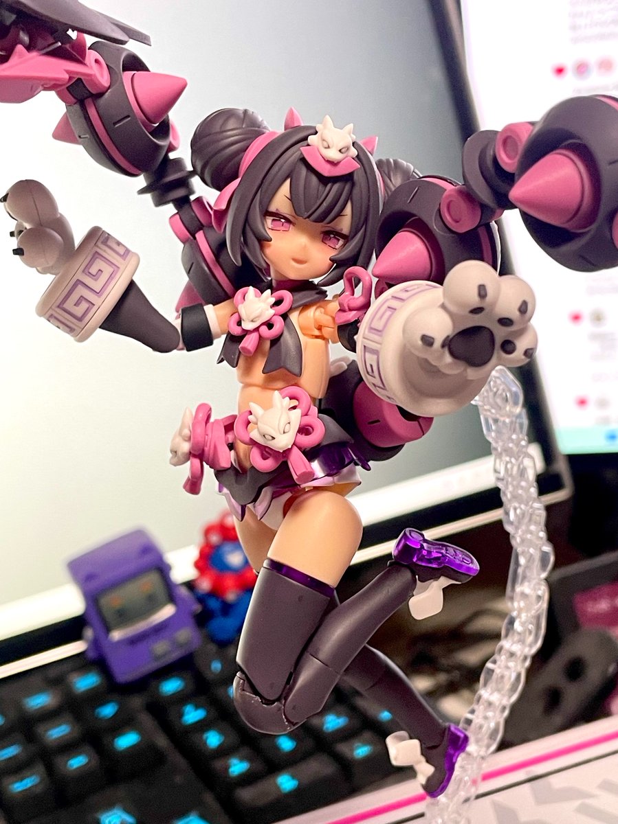 eleqPSO2's tweet photo. PUNI⭐︎MOFU ロンちゃん完成しました！かっこいいもイケる✨

色々試したい事もあるので後日また別にカスタムする可能性も https://t.co/oz6Y1aB3O8