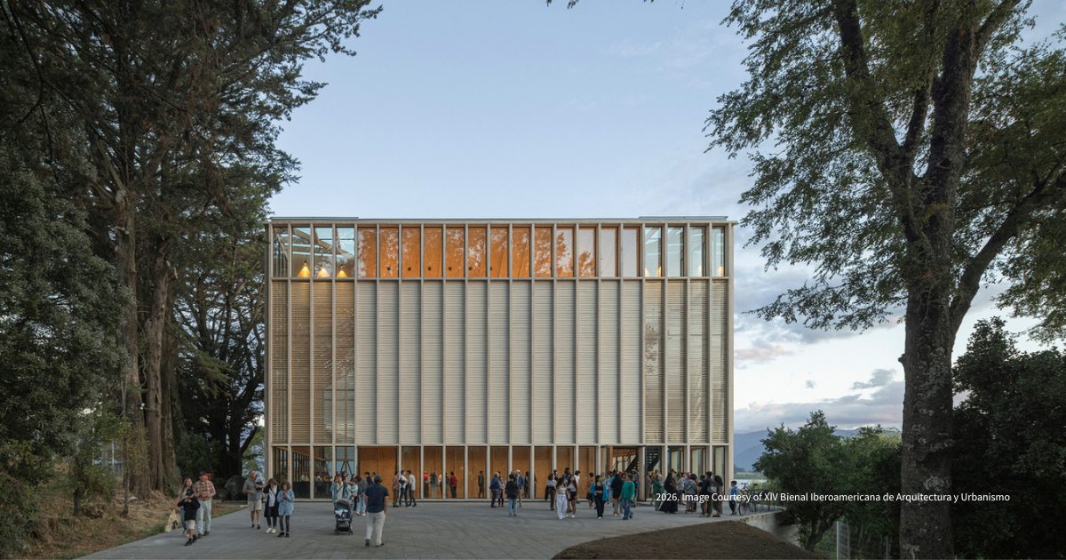 ArchDaily's tweet photo. The Bienal Iberoamericana de Arquitectura y Urbanismo (Ibero-American Biennial of Architecture and Urbanism), known as BIAU for its Spanish name, is an international event promoted by the Government of Spain through its Ministry of Housing and Urban Agenda (MIVAU) since 1998.

Follow the link to read more about this topic:
https://t.co/062z9kXsfP