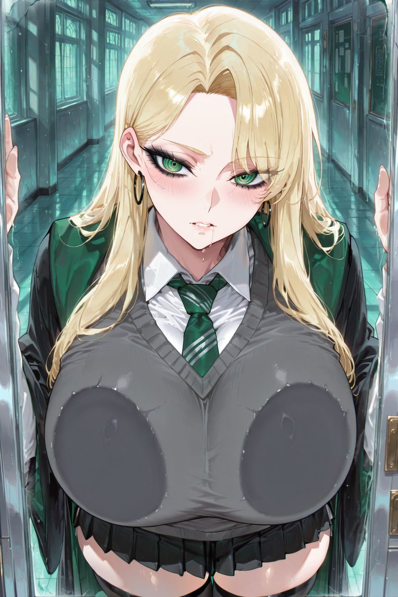 GoldenKings077's tweet photo. Shi Malfoid
Breasts pressed against glass.
Full set on Patreon.

#ShiMalfoid #Hogwarts #AIArt #NSFW https://t.co/ssutKZ7A7d