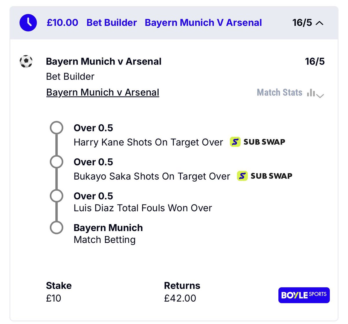 DGDFreeTips's tweet photo. 🔥 I’m switching to BoyleSports for all my BetBuilders going forward!

They’re offering a massive 50% winnings boost across loads of markets! 🚀💰

🔗 Claim Here - https://t.co/0Owny7ckzz

🎁 NEW CUSTOMERS: Bet £10 & Get £30 in FREE BETS!

#Ad | 18+ | New Customers Only | T&Cs Apply | https://t.co/WAV9Uy5tfa | Bet Responsibly