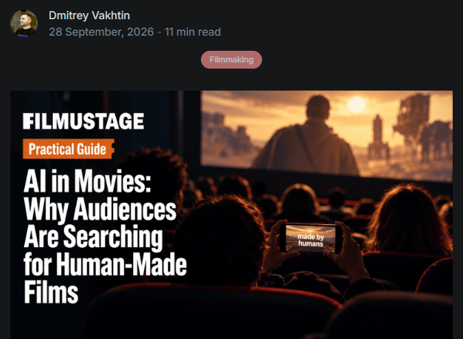 TermSheet_Hero's tweet photo. netflix claims they lean on ai mostly in post-production, and the survey data says that’s the safe lane: 

only 26% object to ai in special effects, while ai actors and ai scripts get rejected.they're bad.

studios will keep driving everything through the one lane audiences allow https://t.co/BMfY8fbZ5i