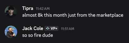 JackCole's tweet photo. If you're an editor who's scared of AI...

you're missing the whole point.

This tech is a blessing for editors.

Guys like @Tipra_ in VP+ doing 8 full client projects in a single day using AI ASSISTED workflows.

That used to take a week.

He's up $8K on @VidProPlus this month. https://t.co/EnpsrYycDb