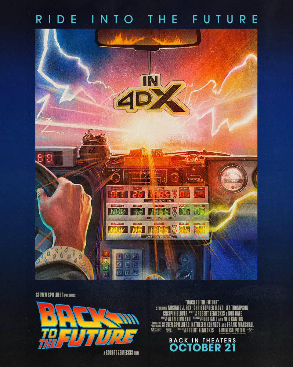 BacktotheFuture's tweet photo. Celebrate #BacktotheFutureDay in style — see @BacktotheFuture on the big screen today only in 4DX or D-Box! https://t.co/FaSdoWbjSn https://t.co/chtxjdNdzw