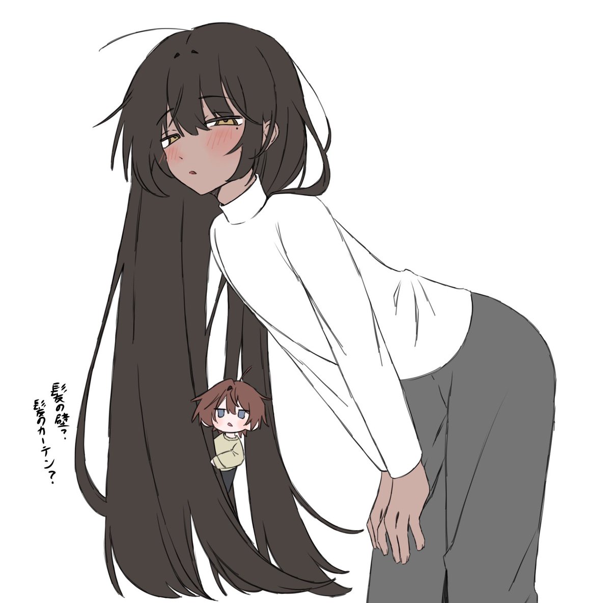 subnyu_to's tweet photo. ロングお兄さんなちとせくん https://t.co/s11RWMEIXK