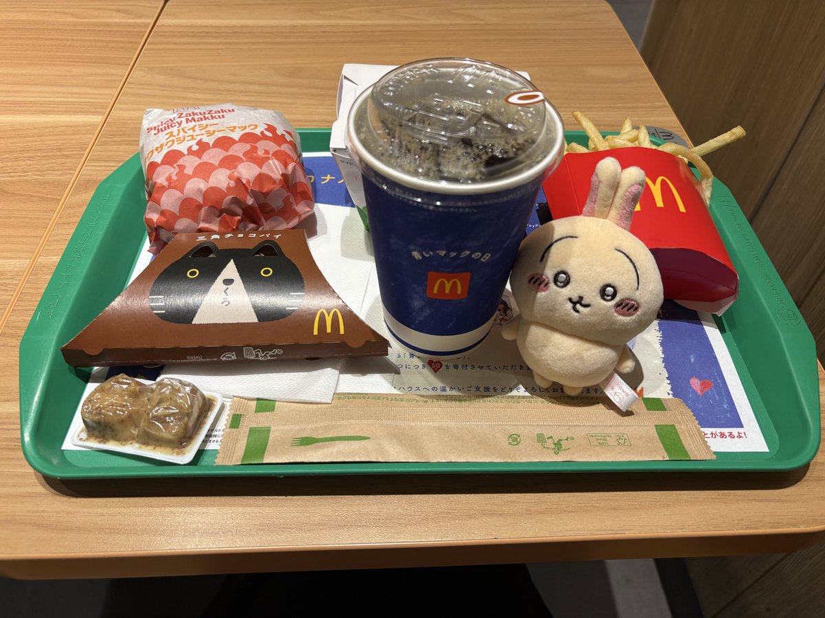 2mw14K's tweet photo. 楽しみにしていたスパイシーザクザクジューシーマック食べてきたよん🔥

#日常垢 https://t.co/j6qqx1oKp7