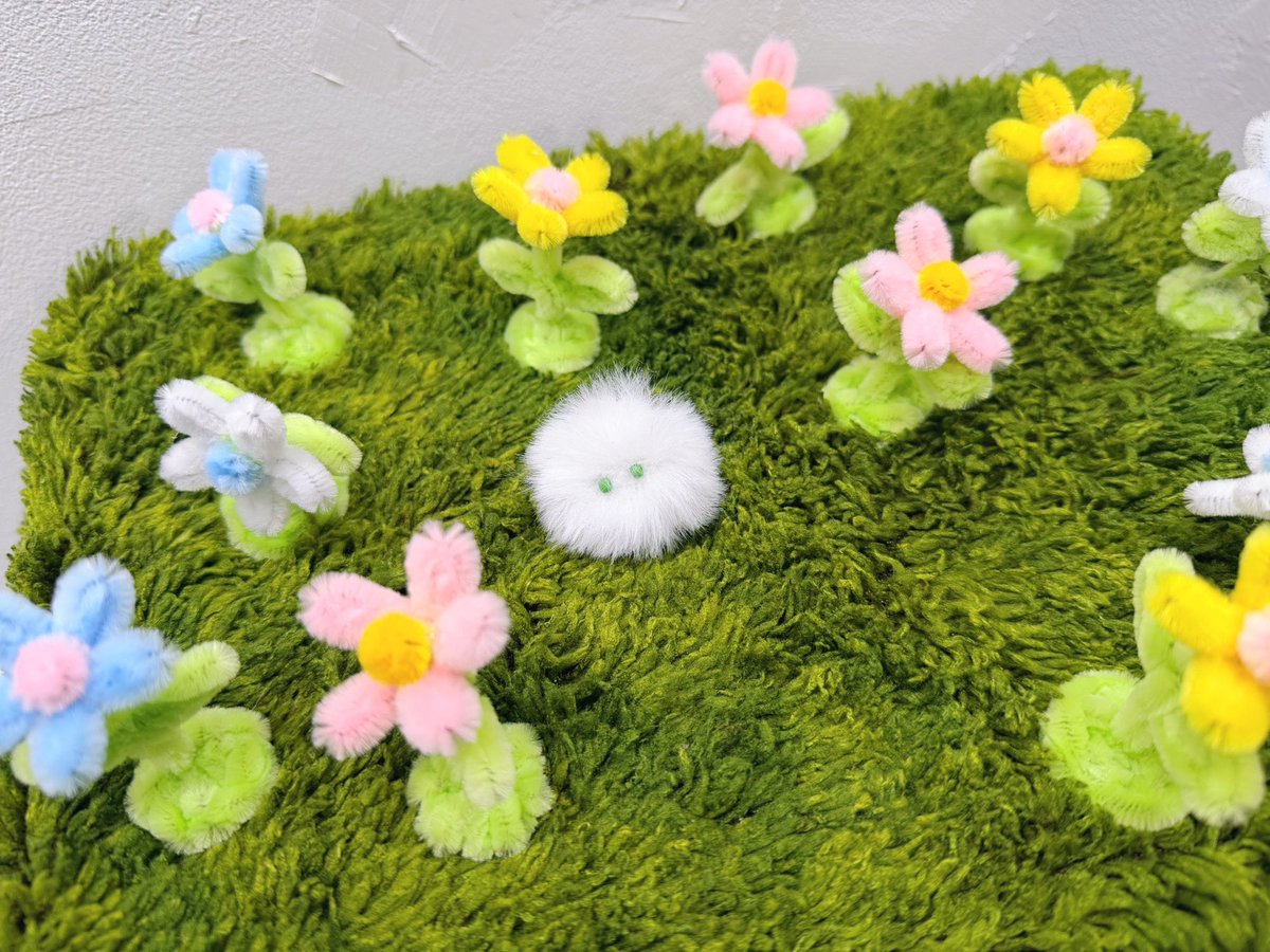 akky0e0's tweet photo. 🌱妖精の草原🌱に迷い込んだようなほっこり空間でした☺️

#けさぱさ個展 https://t.co/odH8peox2t