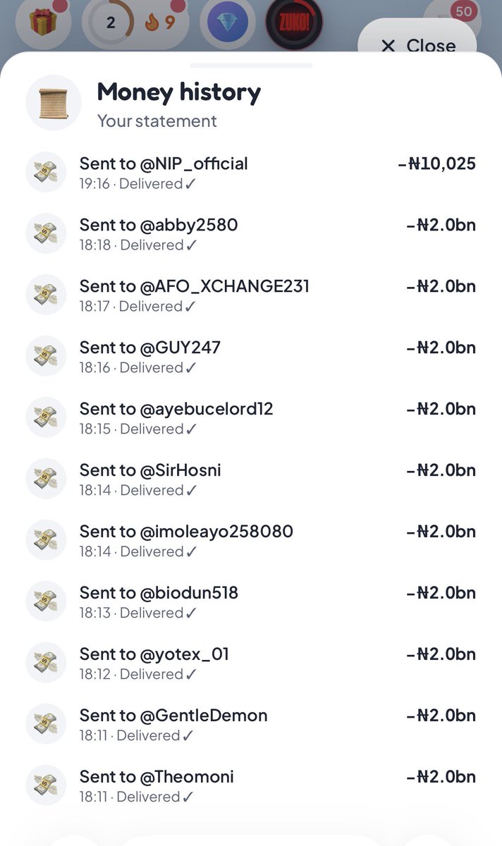 NIP_lagoslife's tweet photo. 💸Big shoutout to everyone who received billions in today’s NIP Daily Giveaway🎉🔥

Stay tuned for tomorrow’s edition. More fun, more rewards👀😎click the link on our bio to join #LagosLife #LagosLifePolitics #lagoslifegame https://t.co/QYOU4HcoWc