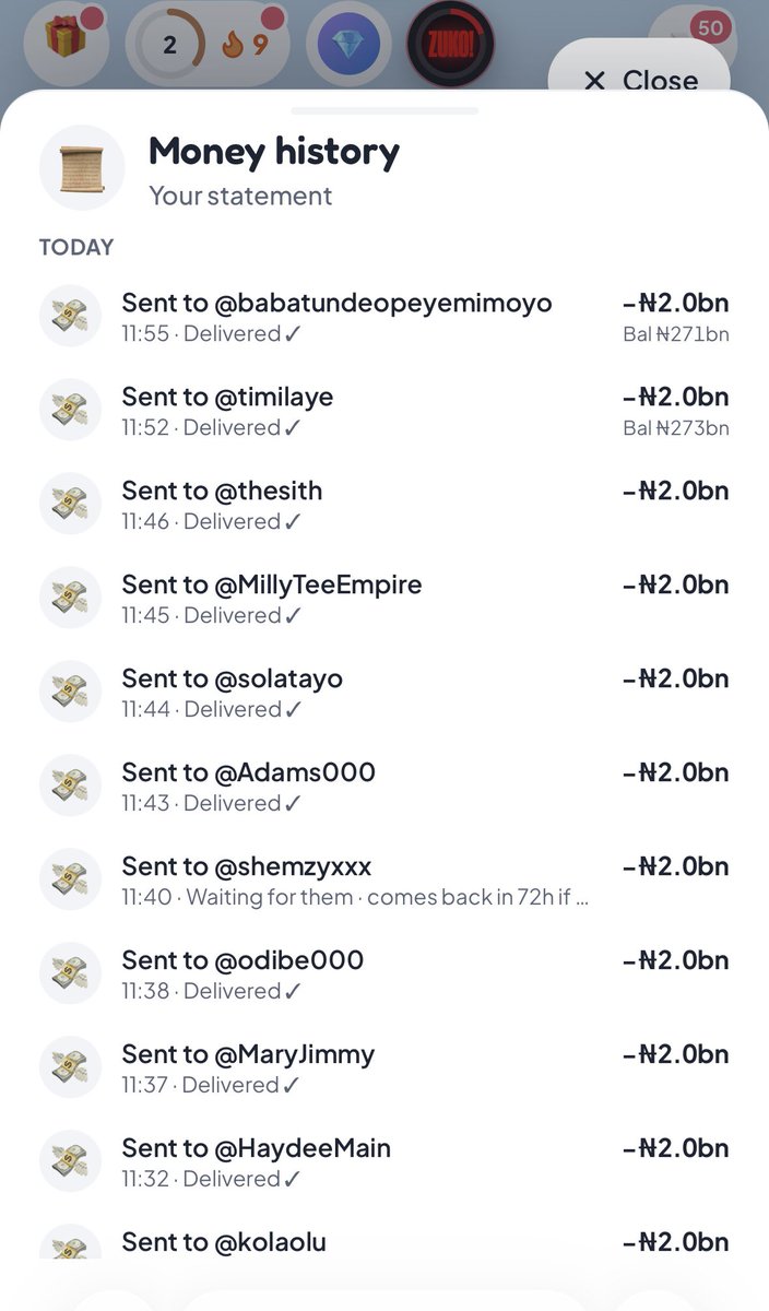 NIP_lagoslife's tweet photo. 💸Big shoutout to everyone who received billions in today’s NIP Daily Giveaway🎉🔥

Stay tuned for tomorrow’s edition. More fun, more rewards👀😎click the link on our bio to join #LagosLife #LagosLifePolitics #lagoslifegame https://t.co/QYOU4HcoWc