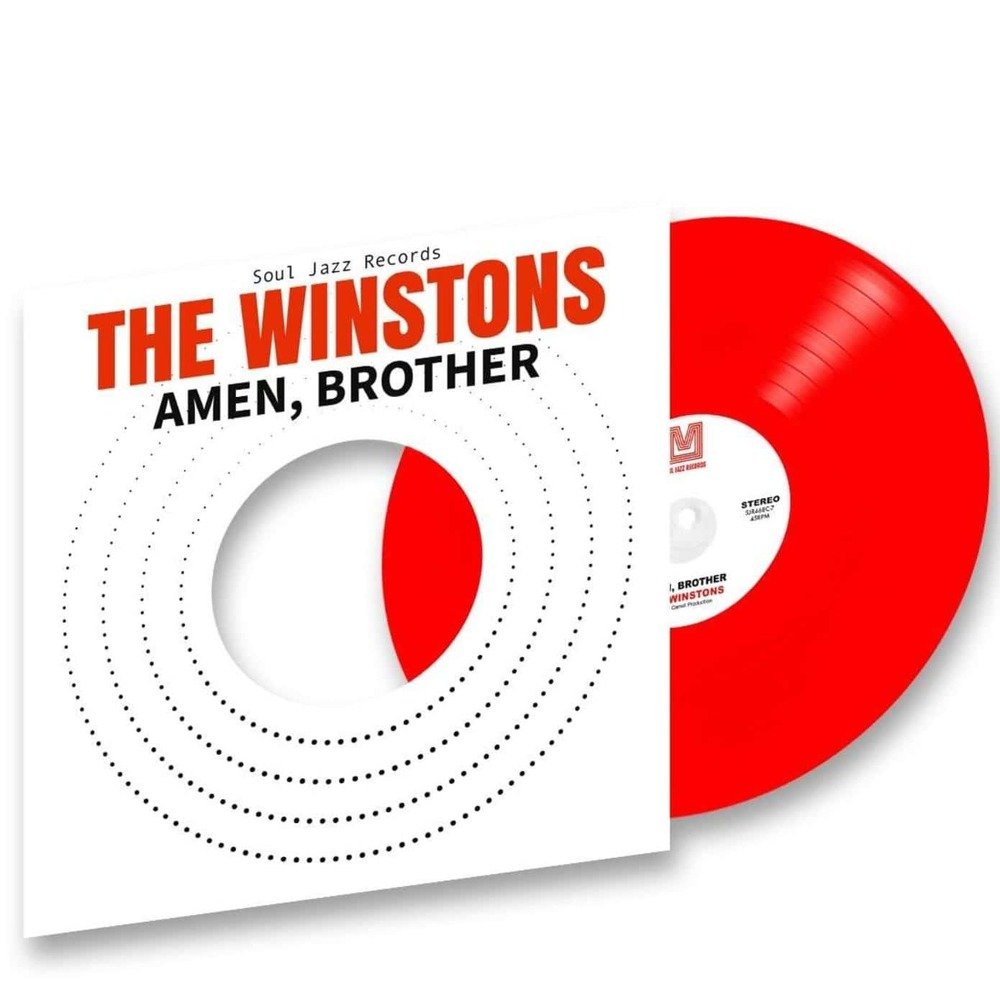 bleep's tweet photo. Pre Order Now:
The Winstons - Amen Brother / Colour Him Father
@SoulJazzRecords 

https://t.co/l6mbpQ2KNQ

+ 7" Red vinyl

"https://t.co/PbpbuFqI8L currently lists 7839 tracks that sample the tune." https://t.co/YNl8m5zGCU