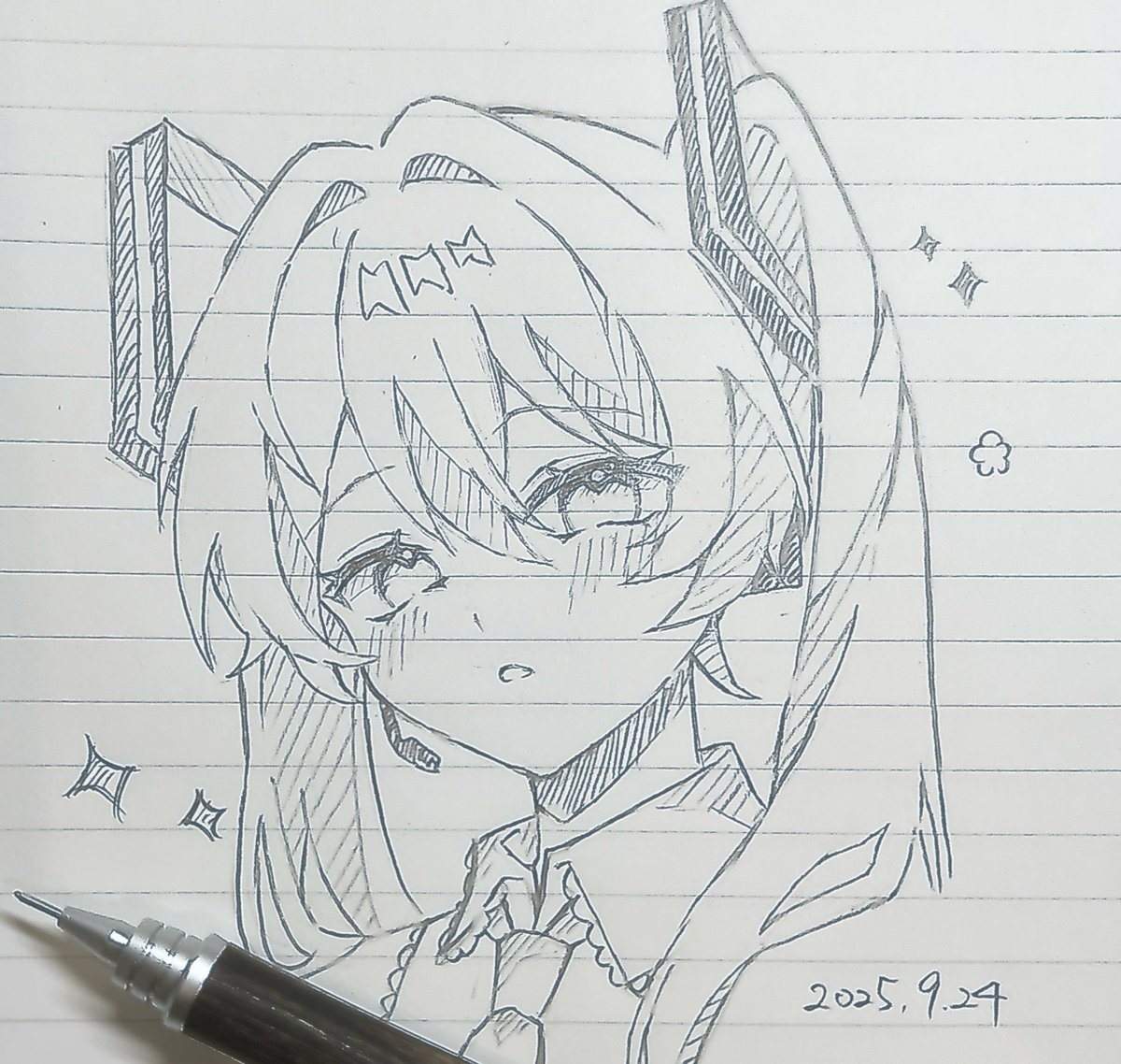62s_f's tweet photo. アナログ絵もいいね(再) https://t.co/diXPyQK1iU