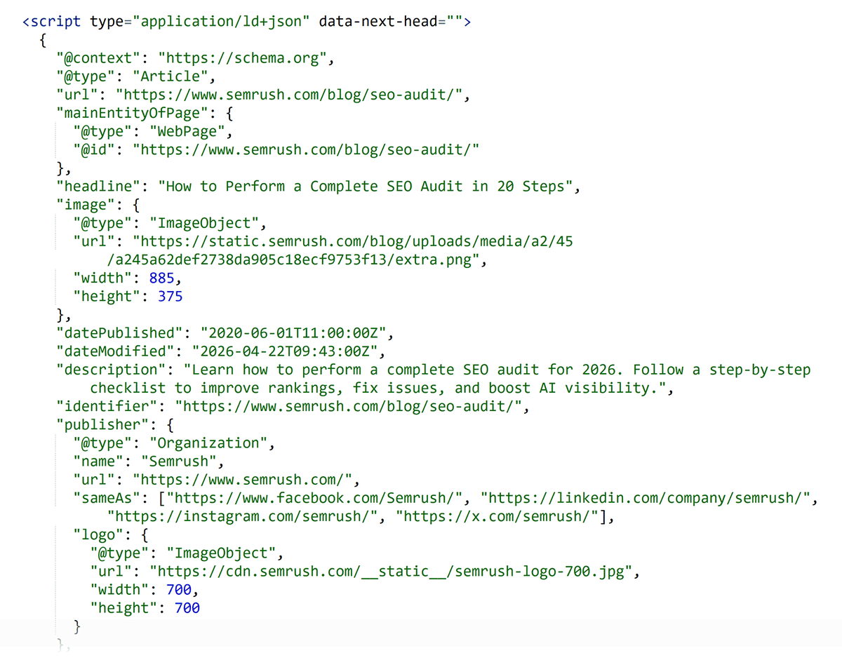 semrush's tweet photo. Schema markup gives search engines and AI systems more context about your content.

By defining entities, relationships, and key information on your pages, structured data helps machines understand what your website contains.

From products and reviews to articles and events, schema can make your content easier to interpret across modern search experiences.

Here's how to implement it: https://t.co/YRGJ4hiU9w.