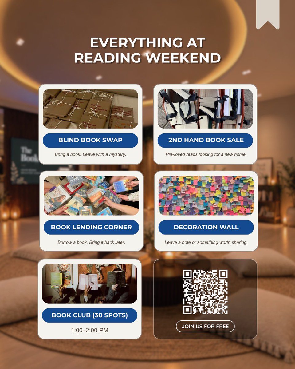 helloreshelf's tweet photo. RECHILL x Reshelf 

ใครที่คิดถึงบรรยากาศ Blind Book Swap หรือช้อปหนังสือมือสอง สามารถแวะมาได้ที่งาน Pause Between Pages ที่ RECHILL (สาขาทองหล่อ) ได้เลยนะคะ 

ปล.ในช่วงบ่าย 1-2 โมงเรามี Book Club ด้วยน้า 🥳

ลงทะเบียนได้ที่ https://t.co/QDF9LJ3EO8 https://t.co/D33FLqy6PU