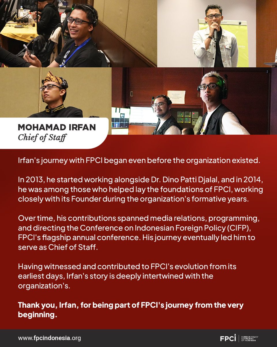 fpcindo's tweet photo. Once FPCI, always FPCI.

Over the years, FPCI has grown from a small team into an organization with a wide-reaching community and a growing global presence. People whose contributions have shaped who we are today stand behind this journey. https://t.co/yecthGqlL7