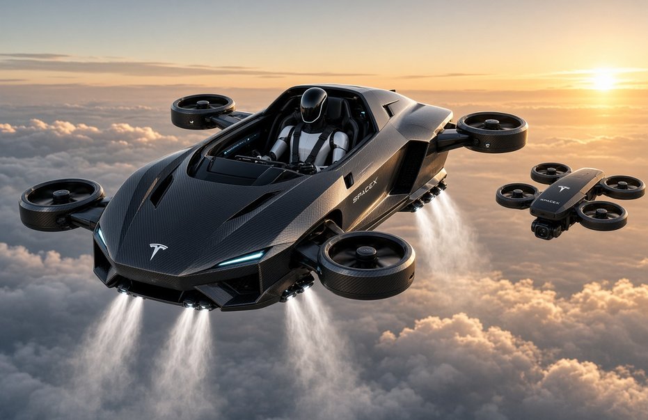 Josman31416's tweet photo. Drone, flying car, anything... $TSLA $SPCX https://t.co/36HtNJ4vve