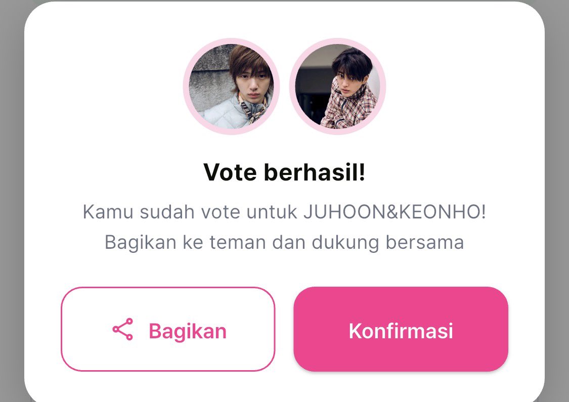 jjuperstarz's tweet photo. 📢 CALLING ALL KEONHOONIST‼️

Ayok vote keonhoon di aplikasi dailyduck. Step by step bisa ikutin cara cara yang ada di pic berikut.

Hadiahnya jika keonhoon peringkat 1, nanti dapet ads billboard di Osaka https://t.co/e8WSDHSzw1 https://t.co/q6f1dygIo4