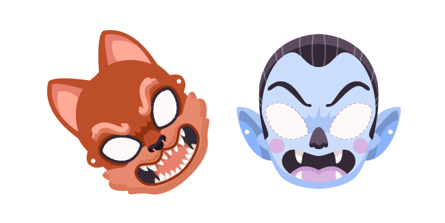 CustomCursor's tweet photo. These two spooky masks now bring iconic monsters to life with a playful twist! Embrace the untamed spirit of the spooky season and enjoy every click with this #Halloween #Werewolf and #Vampire #Masks custom cursor pack! #CustomCursor
https://t.co/UGG3McI999 https://t.co/0BWs2ATHgY