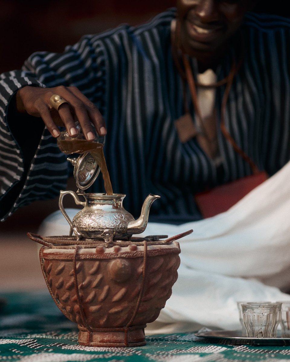 NoteSphere's tweet photo. The ritual of Attaya by Oury Sene 
for Guzangs Magazine (2026) https://t.co/X2qMtpPdWI