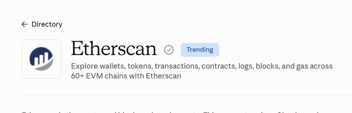 etherscan's tweet photo. Connect it here:
https://t.co/SsTVG5inOZ

By the way, we're currently trending! 🥳 https://t.co/18V3YvjlBl