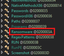 ShadowOpCode's tweet photo. 🚨ALERT🚨
PhantomStealer4 has a #ransomware module.

AES-256-CBC + HMAC-SHA256, .phantom files, FTP key escrow and file deletion.

Disabled in this build (RansomCheckBox = false)

Bazaar👇
https://t.co/bCQtAN8UnC https://t.co/ZP3ST2eDp2