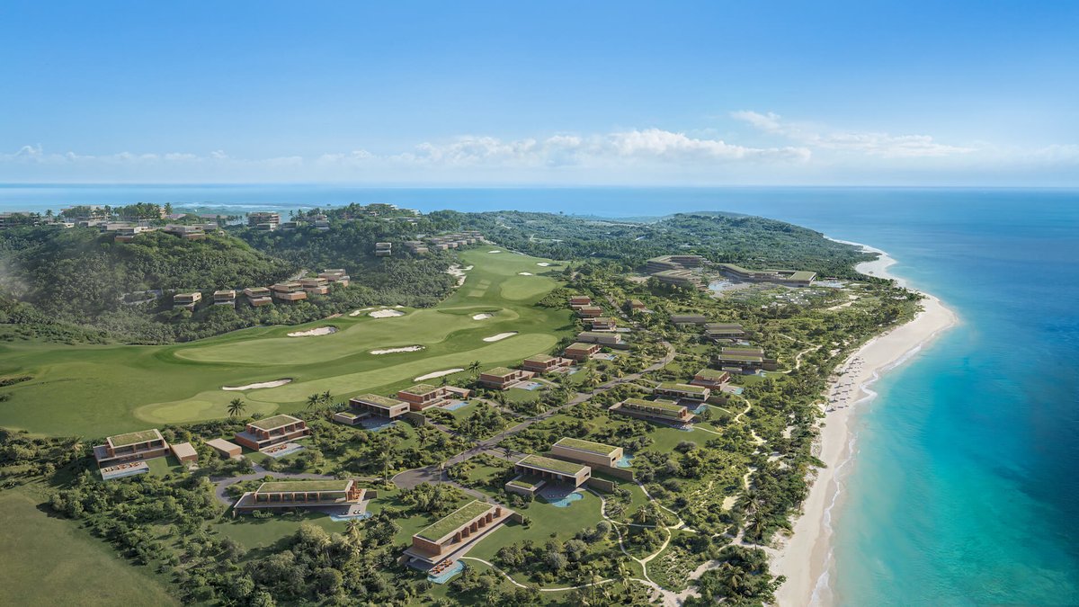 archpaper's tweet photo. Op-Ed: Against Esencia: A planned resort in Puerto Rico demonstrates how architects are complicit in colonial projects. Image: Eleven Visualisation https://t.co/b9dsH3Uyxi https://t.co/lhnm1oQ8Zc
