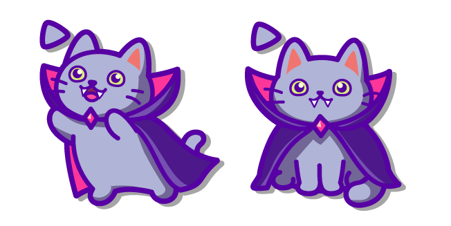 CustomCursor's tweet photo. The little kitten is ready to steal the spotlight at the #Halloween celebration, wearing an adorable Dracula costume. Bring a fantastic vampurr energy to your computer with this #Kawaii Gray #Vampire #Cat custom cursor pack! #CustomCursor
https://t.co/zc6NXdhKGq https://t.co/kgXVVvxMeU