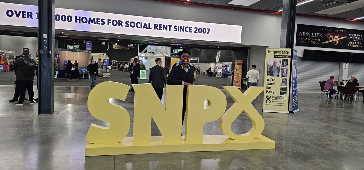 scottishcare's tweet photo. Reflecting on conversations from @theSNP Conference. The discussions on upcoming public service reforms were insightful and full of passionate debate. It was also fantastic to connect with organisations across the charity and third sectors, alongside MSPs including @Ivan_McKee https://t.co/rvr3qY1lbR
