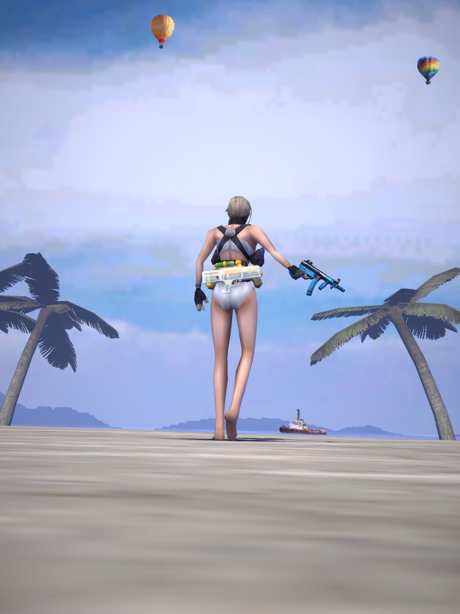 sysdark4's tweet photo. people suggested a beach map. i already made a beach for another project so i just dropped it into the game https://t.co/FjADtOaL2Z