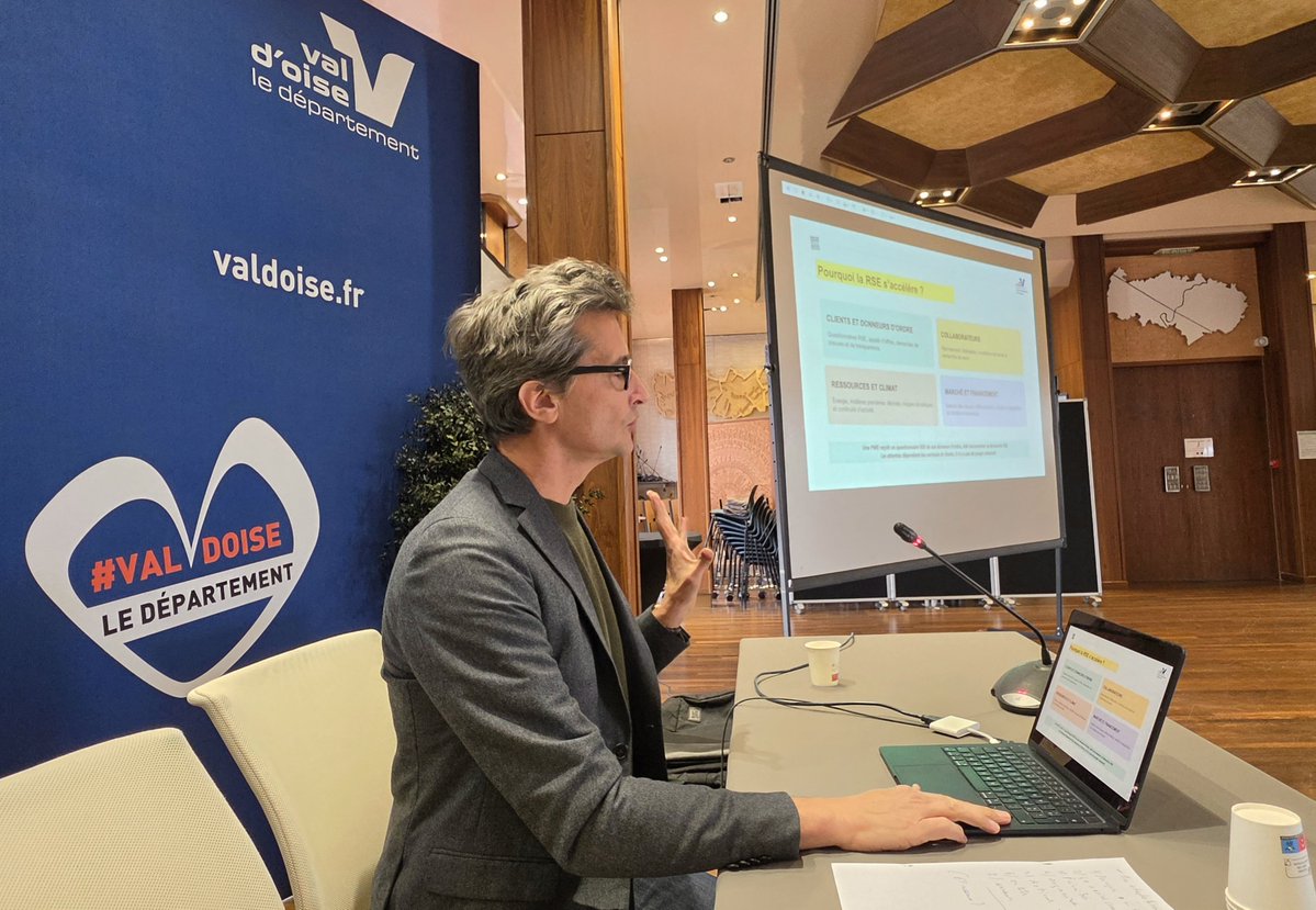 CEEVO95's tweet photo. #valdoise / #iledefrance / #ChooseIDF / #Ceevo95 : La RSE au programme de l'Apéritif-Contact du CEEVO ce mercredi sur le thème : « RSE 2026 : par où commencer quand on est une PME », animé par Julien Belliard, Fondateur et Dirigeant d'ECO-ECO - https://t.co/PhN2cZTSgN https://t.co/5DwmKrsqZC