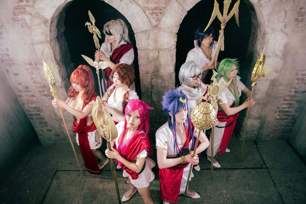 saiaka_kaede's tweet photo. cosplay/マギ

　　"神は我らと共に在り"

photo @patra_cam 
#ここが私のアルマトラン https://t.co/EtZ7c9vJMv