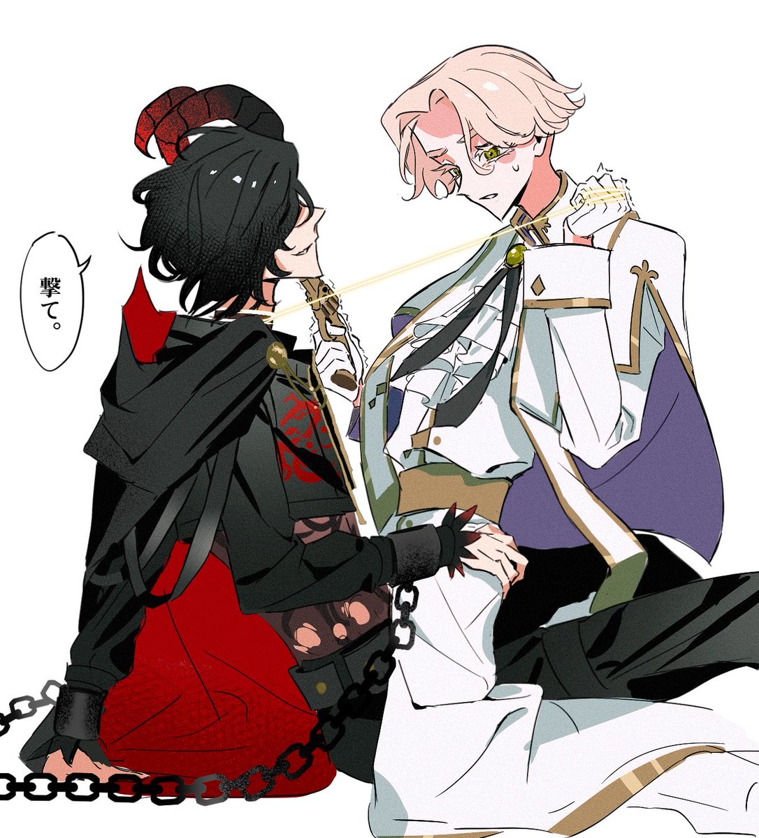 Yonroku466's tweet photo. 大悪魔 🈁× 聖職者🐶 ココイヌ https://t.co/rOSckqti7j