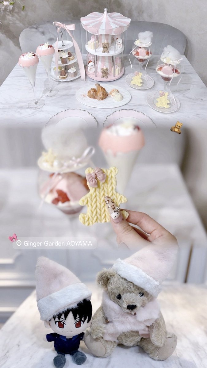 _GingerGarden_'s tweet photo. 🫧🎀.*･ﾟ┈┈┈┈┈┈┈┈┈┈ﾟ･*.🎀🫧
・
             🎀❄️ 11/29-12/31 ❄️🎀
・
店内は...💭真っ白なクリスマスツリーにベビーピンクのオーナメントやリボンの店内🎀💭🪞
・
         🤍🎀 𝑃𝐼𝑁𝐾 × 𝑊𝐻𝐼𝑇𝐸 🎀🤍
 🎠女の子のためのクリスマスアフヌン🎠
・
🫧🎀.*･ﾟ┈┈┈┈┈┈┈┈┈┈ﾟ･*.🎀🫧
店舗🪞ジンジャーガーデン
予約💭 https://t.co/CLo10XtG3G