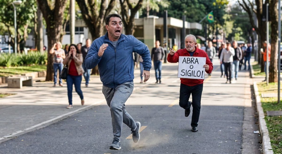 spocktrek82's tweet photo. @Chalamet1302 Pessoal, URGENTE 💥 

Flávio acaba de entrar para o Guiness. Está correndo desde domingo pra não abrir o sigilo https://t.co/wW8bVgecqg