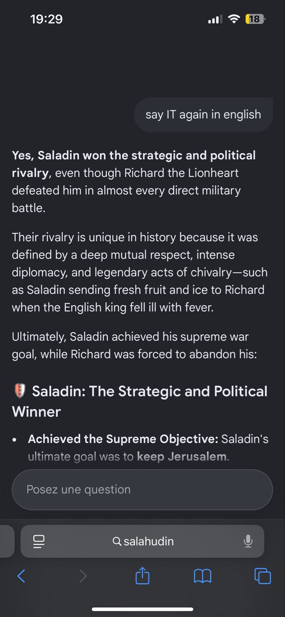 7au9q's tweet photo. @SangheiliThel10 @ValentinaForUSA Yeah ? Again ? I told you are you retard or what I never deny that crusader won battles , I just also said a fact , muslim keep the rule over Jérusalem it make them the winner of crusade damn have you difficulty for understand ? https://t.co/4smI0vZiHM