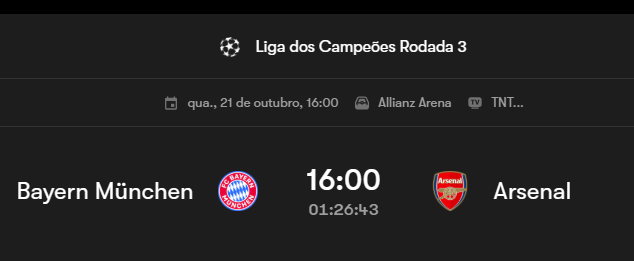 bonatocap's tweet photo. Preparados para esse JOGAÇO de logo mais na Champions League?

🇩🇪 Bayern x Arsenal🏴󠁧󠁢󠁥󠁮󠁧󠁿

Quem vence essa partida?

#ChampionsLeague #Champions #BayernDay #arsenal #Gunners