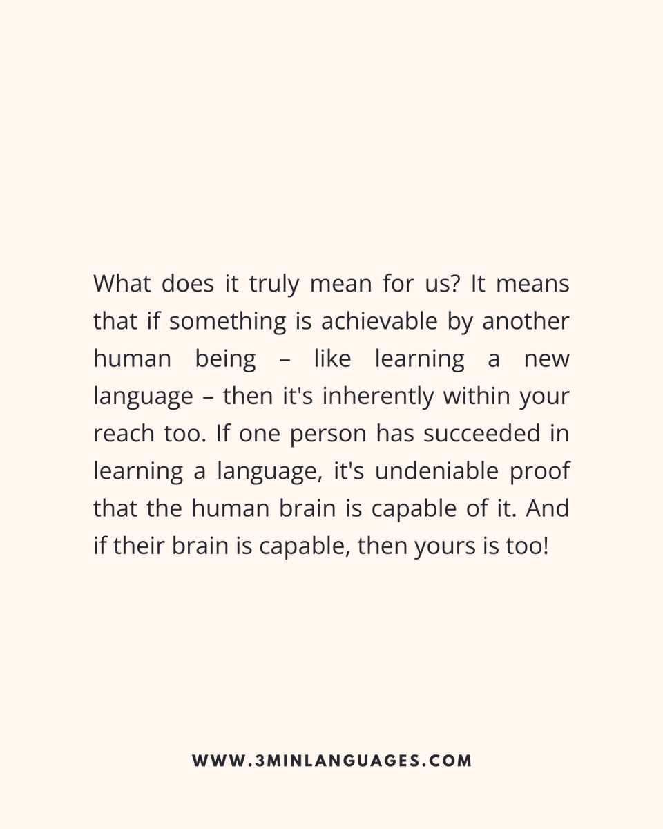 3MLanguages's tweet photo. If a human can do it, so can you.
 Language is human.
 👉 Claim your capacity: https://t.co/zJMA7G83iy

#3MinuteLanguages #StudyIn3 #LanguageLearning #MicroLearning #Consistency #LearnFrench #LearnSpanish #LearnGerman #LearnItalian #LearnPortuguese https://t.co/OzvgJcQw82