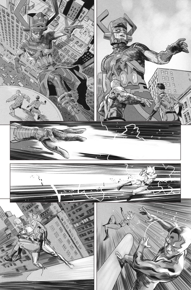 FraMobArt's tweet photo. Couple B/W pages from Doomquest #5
Out now!
Marvel Comics https://t.co/p86F4zYBOr