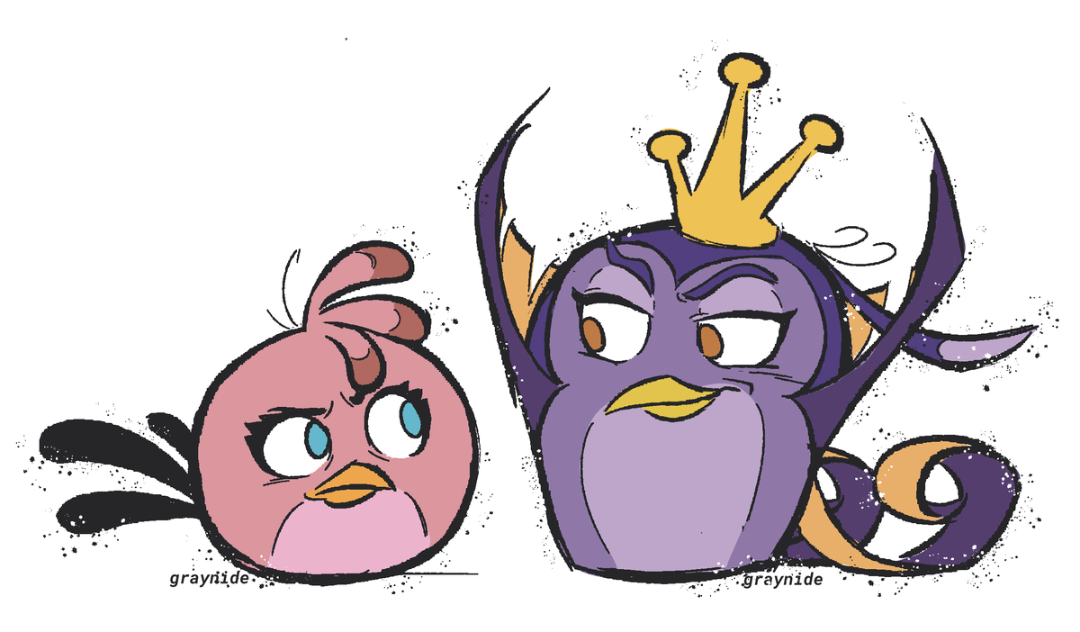 graynide's tweet photo. someone very eagerly payed me to draw Stella or Gale #angrybirds #angrybirdsStella https://t.co/dwwuCakCa1
