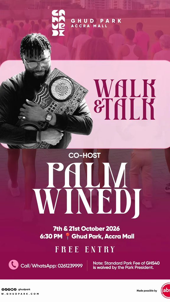 PalmWineDJ's tweet photo. Hello 👋🏾  Friends of PalmWine DJ &amp; the Calabash Collectiv, we go again tonight 6:30pm assembly for 7:15pm start 🚶🏾x 🗣️ &amp; music 🎵 at 📍 Ghud Park https://t.co/iJTPJ8XaQS